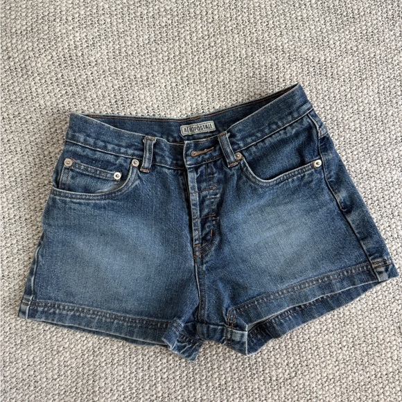 Aeropostale Pants - Vintage/Y2K Aeropostale Women's Classic Jean Shorts